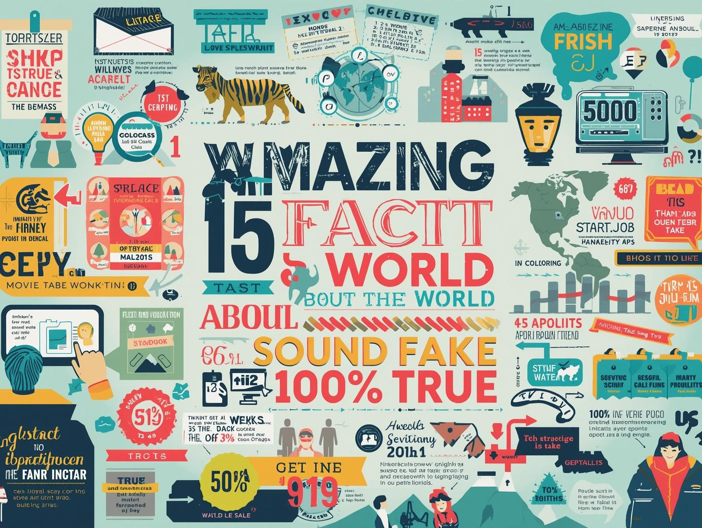 15 Amazing Facts About the World That Sound Fake but Are 100% True