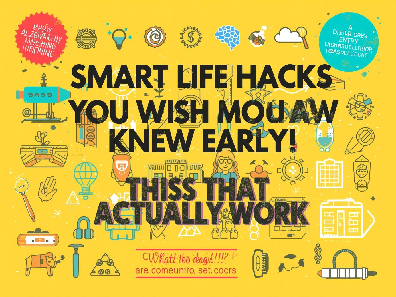 Smart Life Hacks You Wish You Knew Earlier (That Actually Work)
